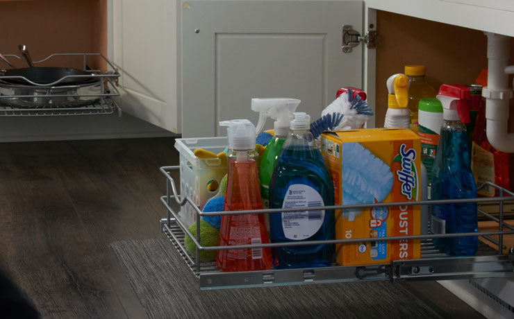 A place for everything; everything in its place