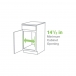 14.5-in minimum cabinet opening