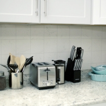 Declutter your countertops